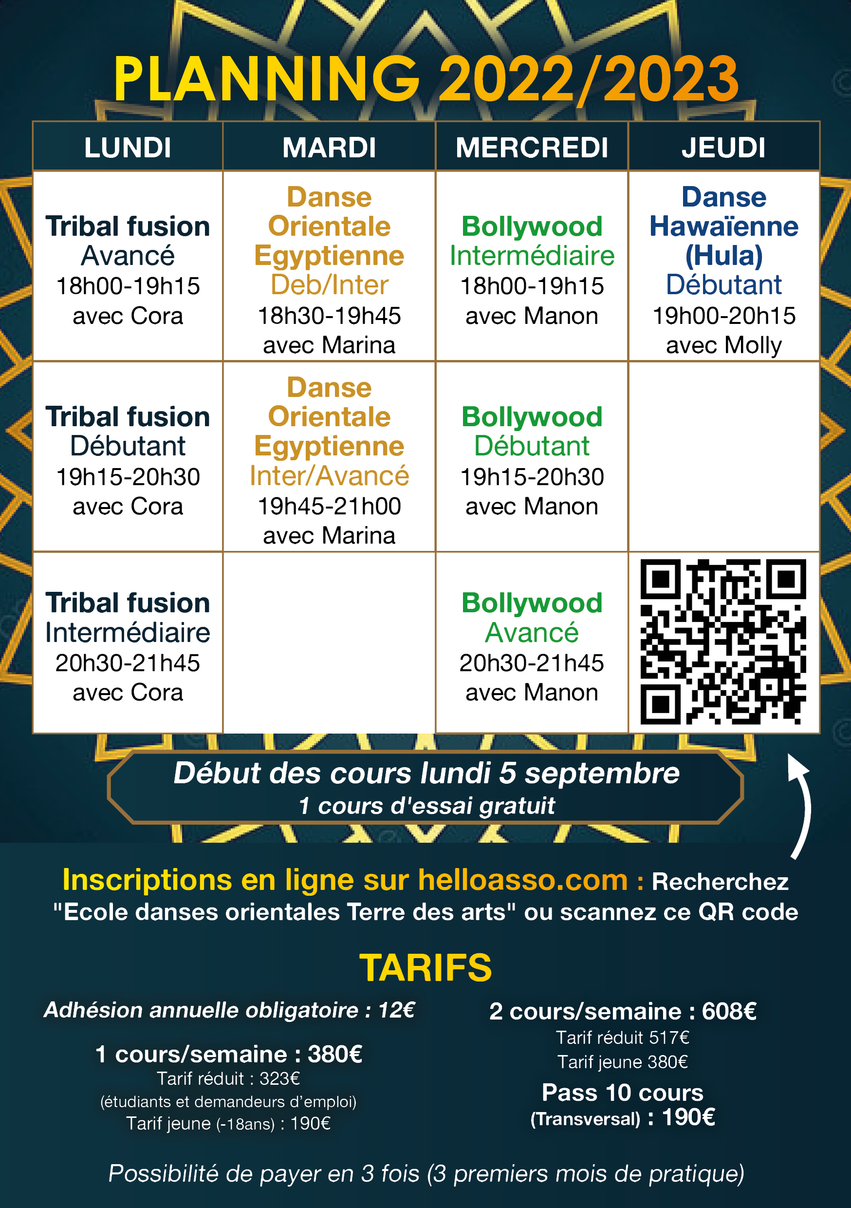 Flyer Terre des arts 20222