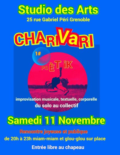 ChariVari - Poètik - Samedi 11 Novembre 2017