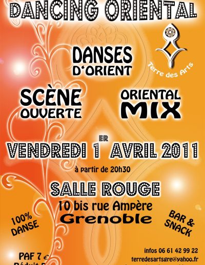 Dancing Oriental - Scène Ouverte - Vendredi 1 Avril 2011