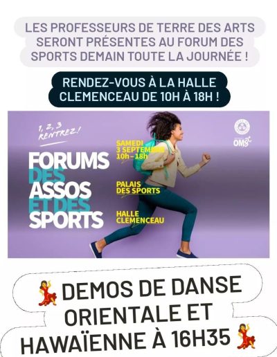 Forums des Assos et des Sports - 3 Septembre 2022 - Démos et Danse Orientale et Hawaienne