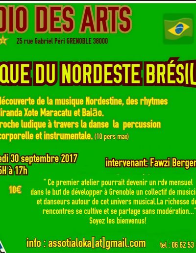 Ifalan Conexao - Khalid Belli & Fawzi Berger - Expo Peinture, Atelier Caliigraphique & Concert - Samedi 30 Septembre 2017 - 2