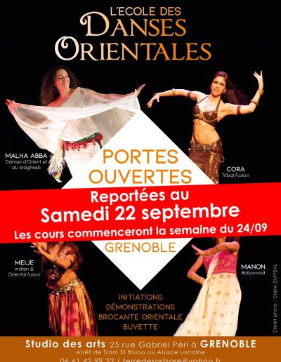Portes Ouvertes - Samedi 22 Septembre - Inits, Démos, Brocante orientale, Buvette