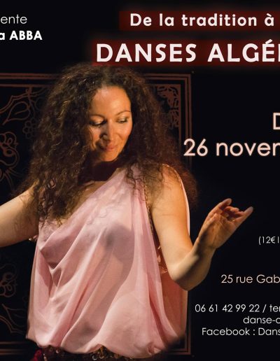 Stage Danses Algériennes Malha Abba - 26 Novembre 2017