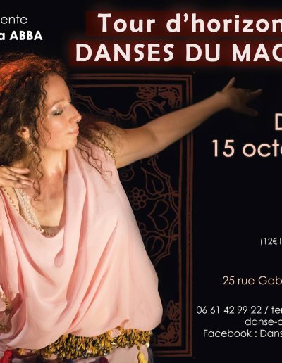 Stage Danses du Maghreb Malha Abba - Dimanche 15 Octobre 2017