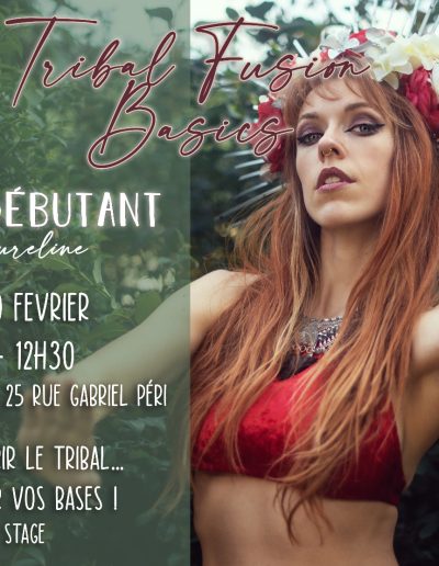 Stage Débutant Laureline 10 Février - Tribal Fusion