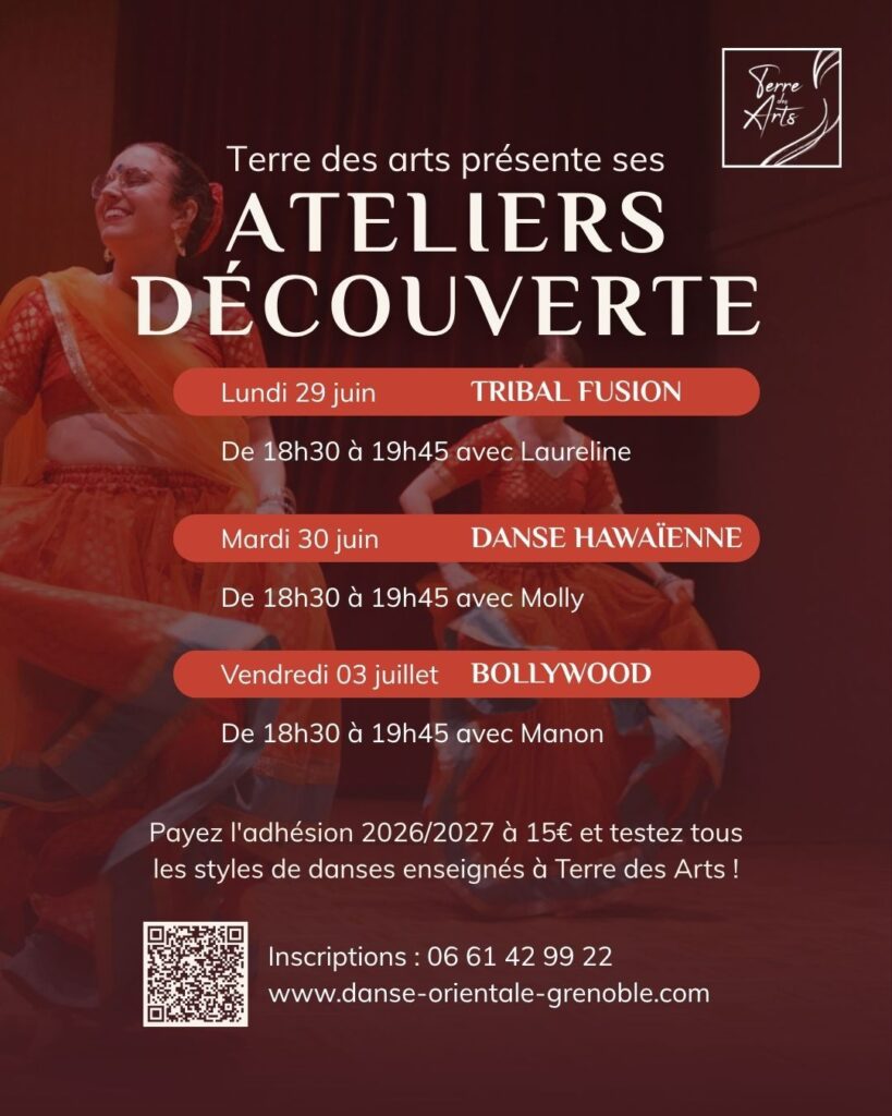 Ateliers découverte 2026