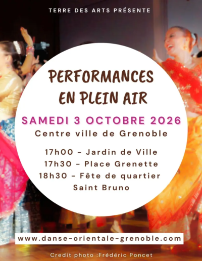 Performances en plein air TdA 2026