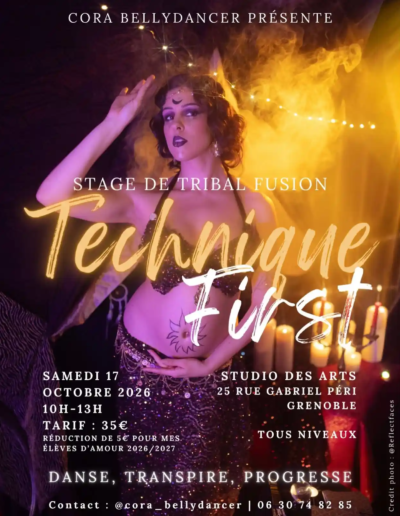 Cora - Technique First - 17 octobre 2026